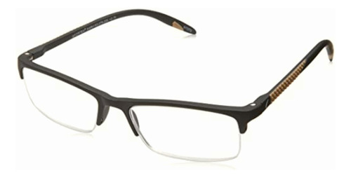 Sportex Readers Rectangular Reading Glasses Men's Semi-rim,