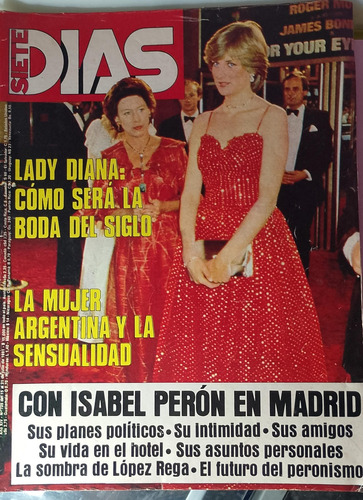Siete Dias '81 Spinetta Peron Maria Moreno Norman Mailer