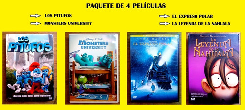 Los Pitufos, Monster University, El Expreso Polar, La Nahual