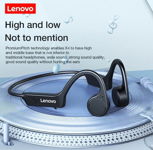 Imagen 8 de 8 de Audífonos Conducción Osea Lenovo X4 Inalámbricos, Bluetooth.