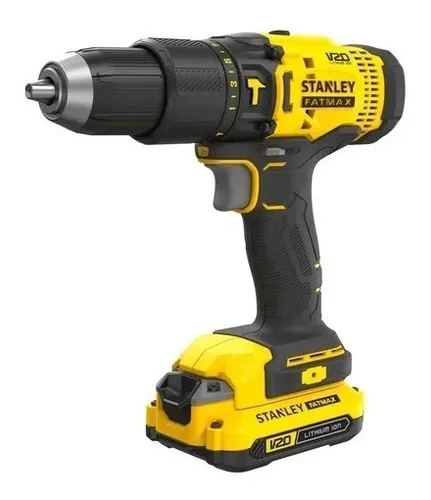 Taladro percutor Stanley SBD715C2K 13mm 20v brushless 2 baterías