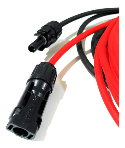 Cable Solar 6 Mm 6 Metros Con Mc4 Slocable
