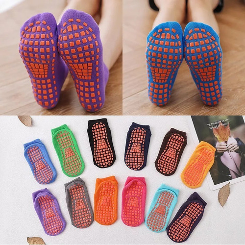 Calcetines Antiderrapantes Para Niños Niñas Bebé 6 Pares
