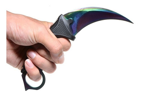 Cuchillo Tactico Karambit Damask Combate Counter Strike Uña