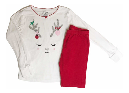 Conjunto Navideño Niña Carters Elegante Delicado Regalo