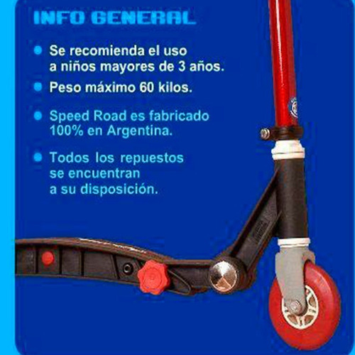 Imagen 3 de 5 de Monopatin Speed Road Marrón