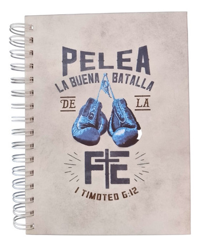Cuaderno Tapa Dura / Regalería Cristiana / Pelea