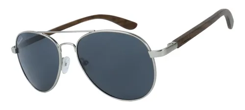 comprar Lentes De Sol Madera Nogal Metal Piloto Aviador Hombre Mujer
