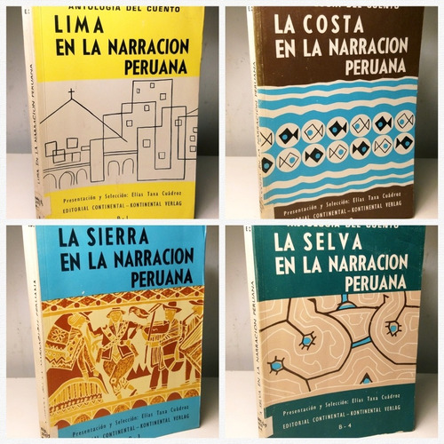 Cuentos Antología Lima Costa Sierra Selva  Narración Peruana