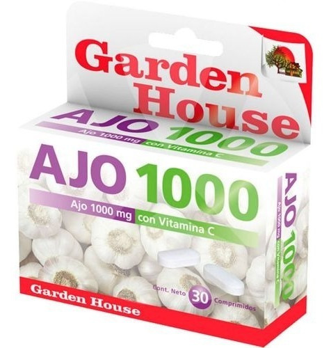 Garden House Ajo 1000 X 30 Comprimidos 
