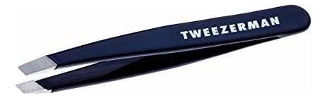 Pinzas  Tweezerman Mini Pinza Inclinada Azul Noche Exclusiva