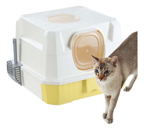 Caja De Arena Para Gatos Completamente Cubierta Caja De
