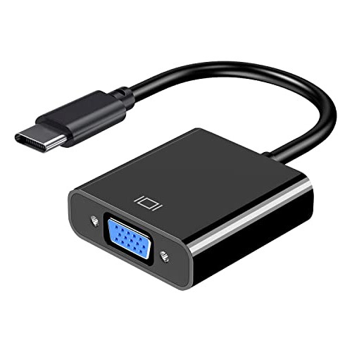 Adaptador Usb C Vga Monitor, Cable Convertidor De Video...