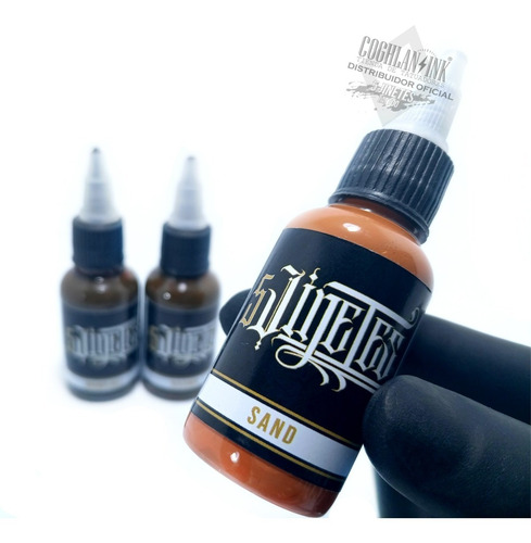 Imagen 2 de 4 de Tinta Tattoo 5 Jinetes Ink Set Arena X1 (38ml) Tatuar
