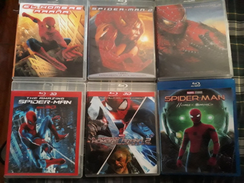 Saga Spiderman Marvel Bluray