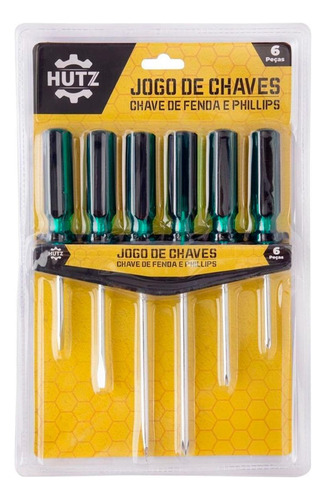 Kit De Chaves De Fenda E Phillips - Resistente E Prático