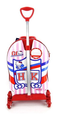 Imagem 5 de 9 de Mochilete 3d Hello Kitty + Lancheira Maxtoy 2823am20