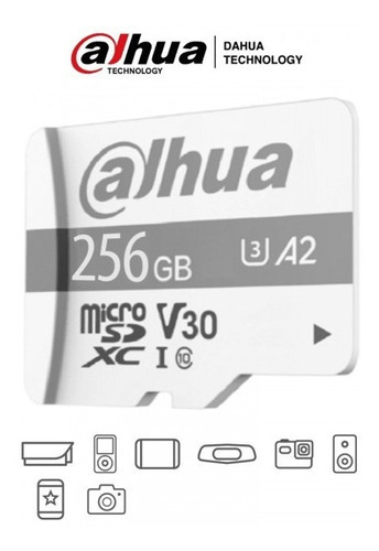 Memoria Micro Sd Dahua P100 256g Para Cctv