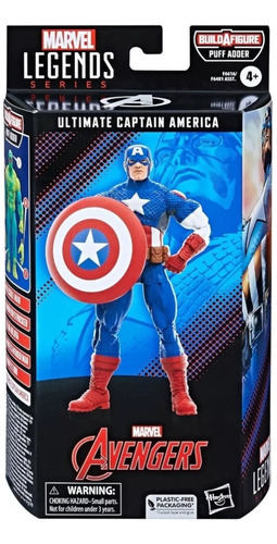 Ultimate Captain America Marvel Legends Baf Puff Adder 