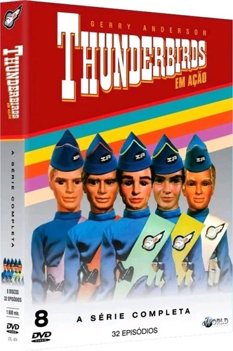 Thunderbirds - A Série Completa - Box Com 8 Dvds