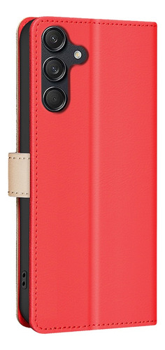 Funda De Lujo Para Samsung Galaxy S25 Edge A56 A36 A16 A55 S24 S25 S24 Ultra Splice Wallet, Suave Piel Sintética Con Tapa