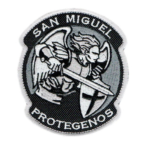 Parches Bordados San Miguel Arcangel Tactical Swat Policia
