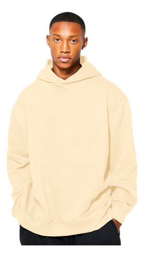 Buzo Canguro Oversize Premium Algodon Hombre