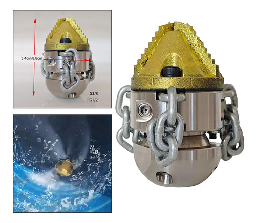 Lavadora De Pressão Esgoto Jetter Rosca Interna 14,95mm