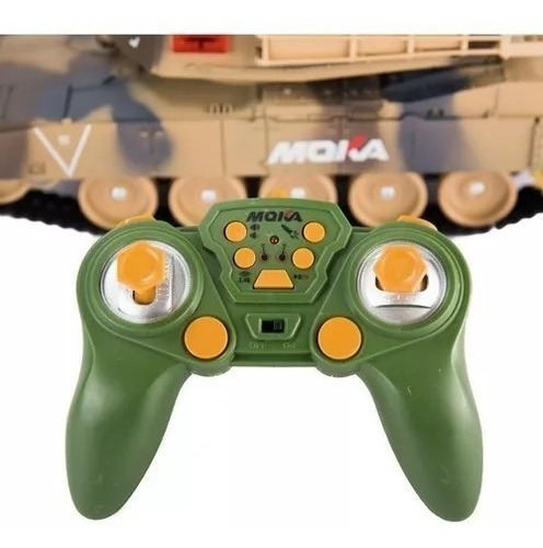 Imagen 4 de 7 de Tanque De Guerra A Control Remoto Moka Bateria Recargable