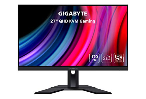 Monitor Para Juegos Gigabyte M27q 27  170hz 1440p -kvm, Pant