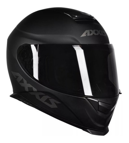 Imagem 5 de 9 de Capacete Axxis Eagle Preto Fosco Com Viseira Fumê Inclusa