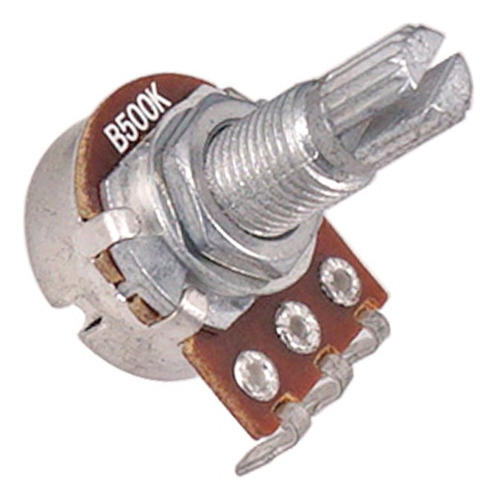 Bp1 / Potenciómetro De Guitarra De 18 Mm A500k B500k Y
