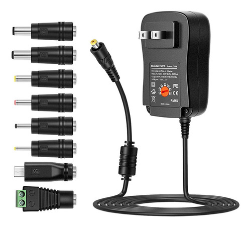 P Adaptador De Corriente Para Salida De Voltaje De