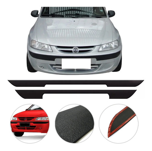Kit Friso Parachoque Gm Celta 99 00 01 2002 03 2004 2005 G1