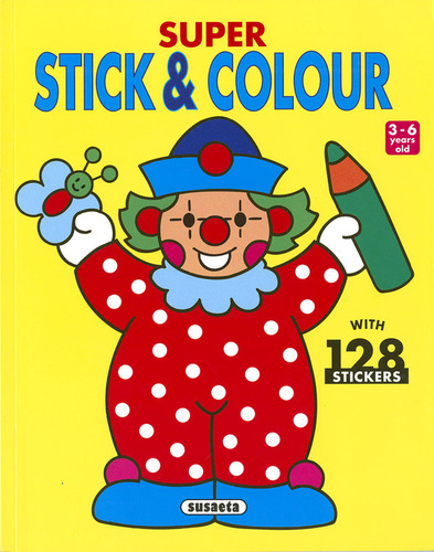 Super Stick & Colour - 1 (libro Original)