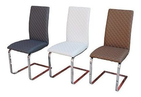 Imagen 3 de 6 de Silla Tc2327 - Blanco Këssa Muebles