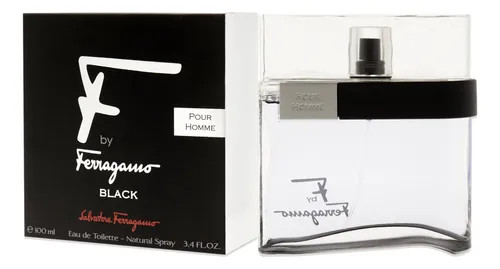 Perfume Salvatore Ferragamo F Black Para Hombre Edt En Aeros
