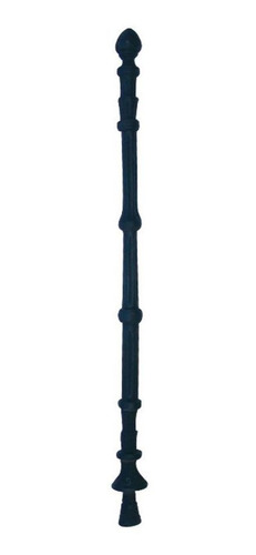Coluna Ferro Fundido N04 Para Grade Sacada Varanda 91x10cm