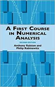 A First Course In Numerical Analysis Second Edition (dover B