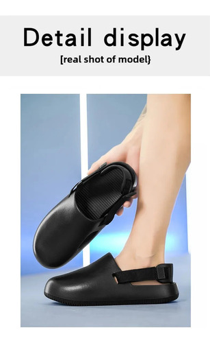 Sandalias De Playa Para Hombre, Pantuflas Extraíbles, Estilo