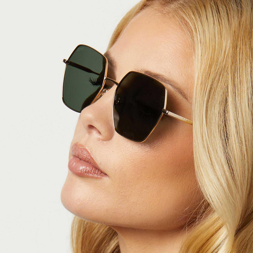 Diff Harlowe Gafas De Sol Angulares Para Hombres Y Mujeres +