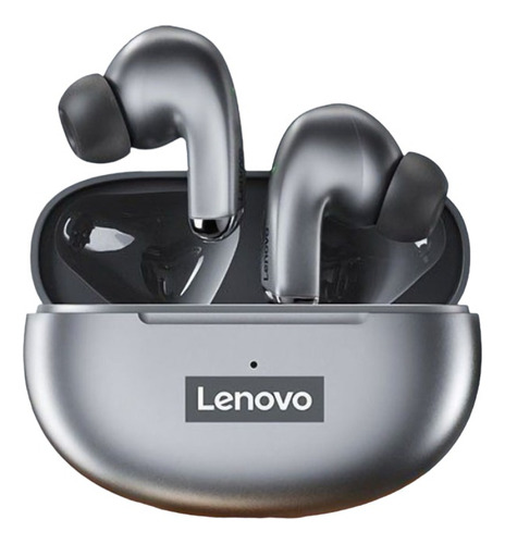 Audífonos Inalámbricos Lenovo Lp5 Bluetooth 5.2 Deportivos Gris