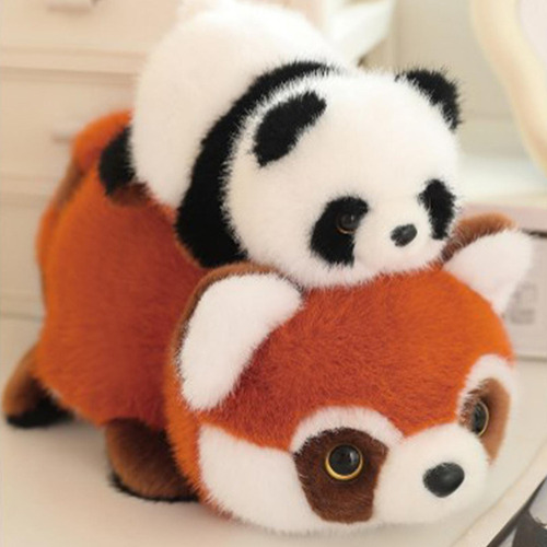 // Peluche Panda Peluche Panda Rojo Reversible Peluches