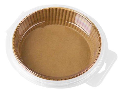 100 Uds.-revestimientos De Papel Impermeables, 20cm Marrón