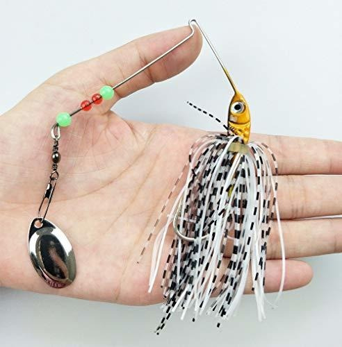 Fisherman Señuelo Pesca Metal Duro Spinner Kit Cebo Para 1d
