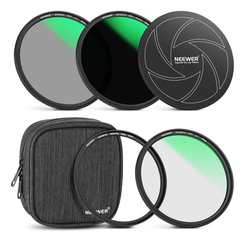 Neewer Kit De Filtro Magnético 5 En 1 De 2.283 in, Incluy.