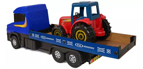 Caminhão Truck Baú Coca Cola Madeira E Plastico Brinquedo 26x70cm