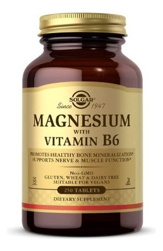 Magnesio Con Vitamina B6 - 250u