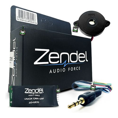 Interface Controle Volante Unick Can Zendel S10 2013 Até 19
