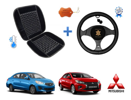 Respaldo + Cubre Volante Mitsubishi Mirage G4 2019 A 2024